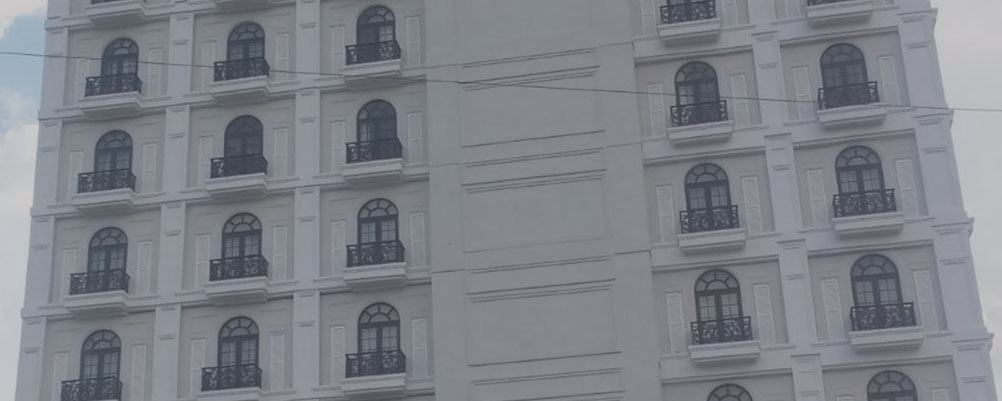 railing balkon hotel Lafayette Jogjakarta